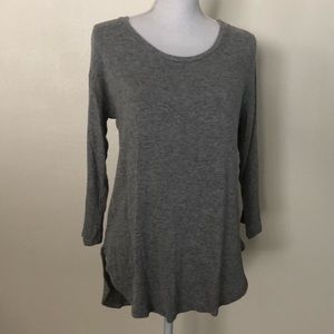 three dots Grey Long Sleeve (M)